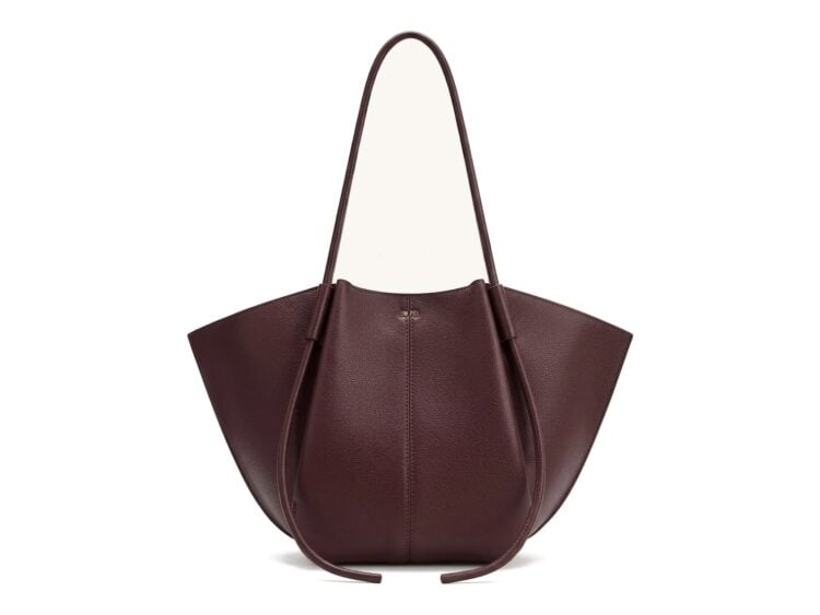 JW PEI Nala Wide Tote Bag Deep Burgundy