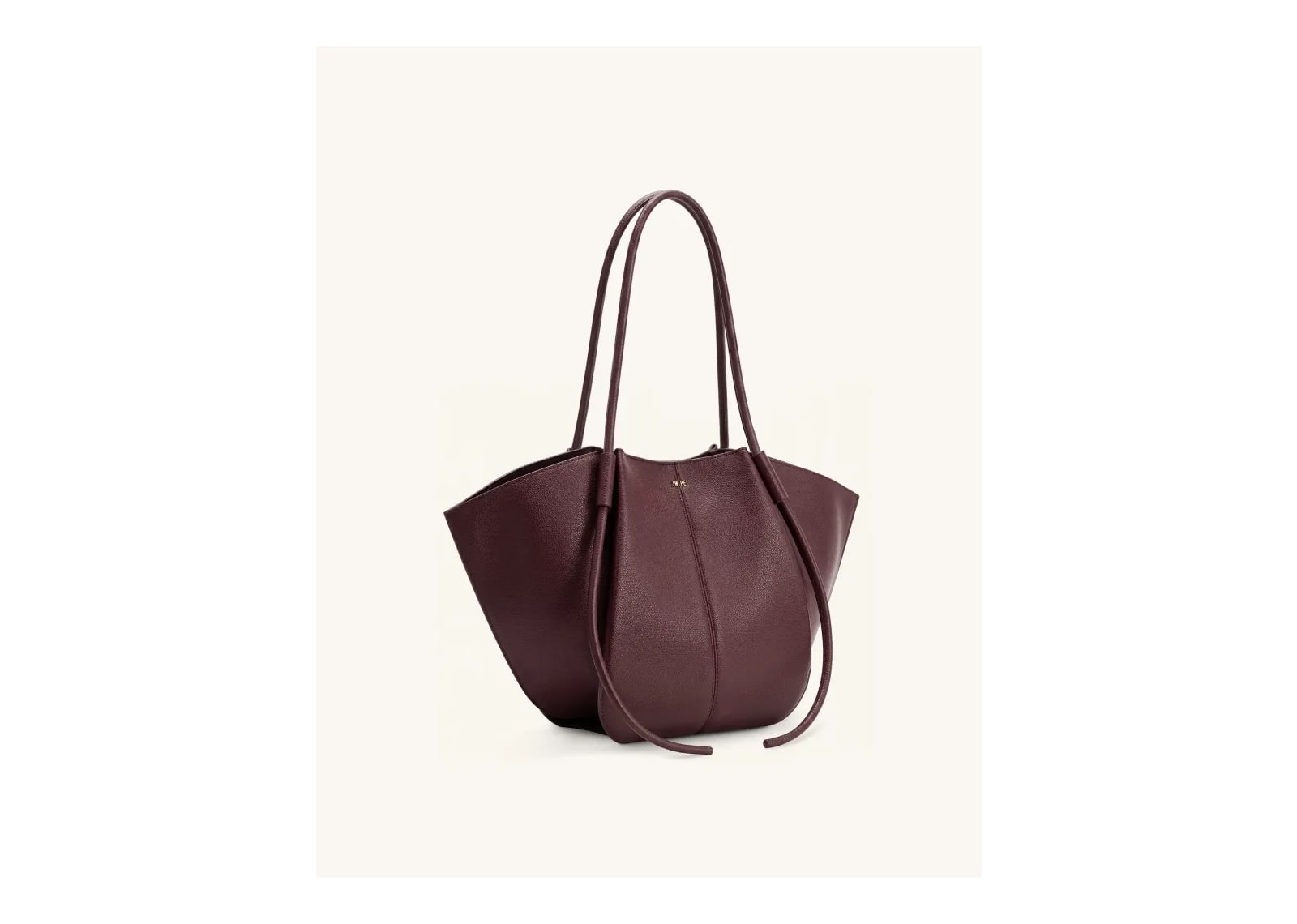 JW PEI Nala Wide Tote Bag Deep Burgundy - görsel 2