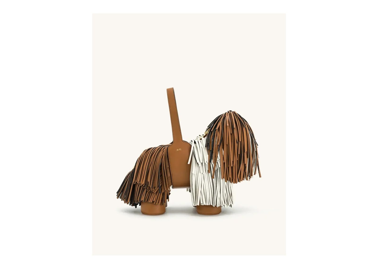 JW PEI Nita Puppy Shape Handbag Brown - görsel 3