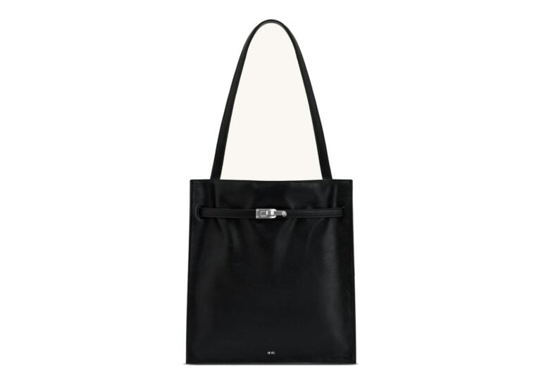 JW PEI Noelle Belted Tote Bag Black