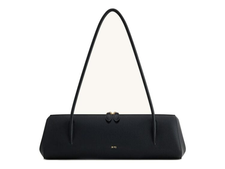 JW PEI Nova Minimalist Shoulder Bag Jet Black