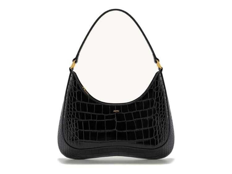 JW PEI Ruby Shoulder Bag Black Croc