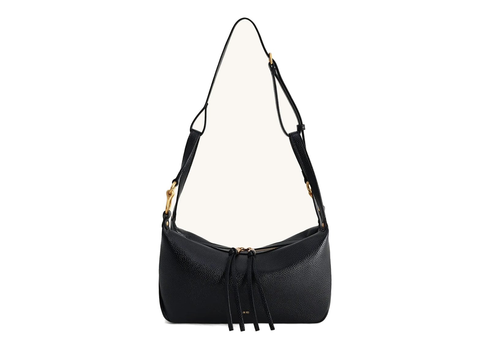 JW PEI Selia Soft-Grain Crossbody Bag Black