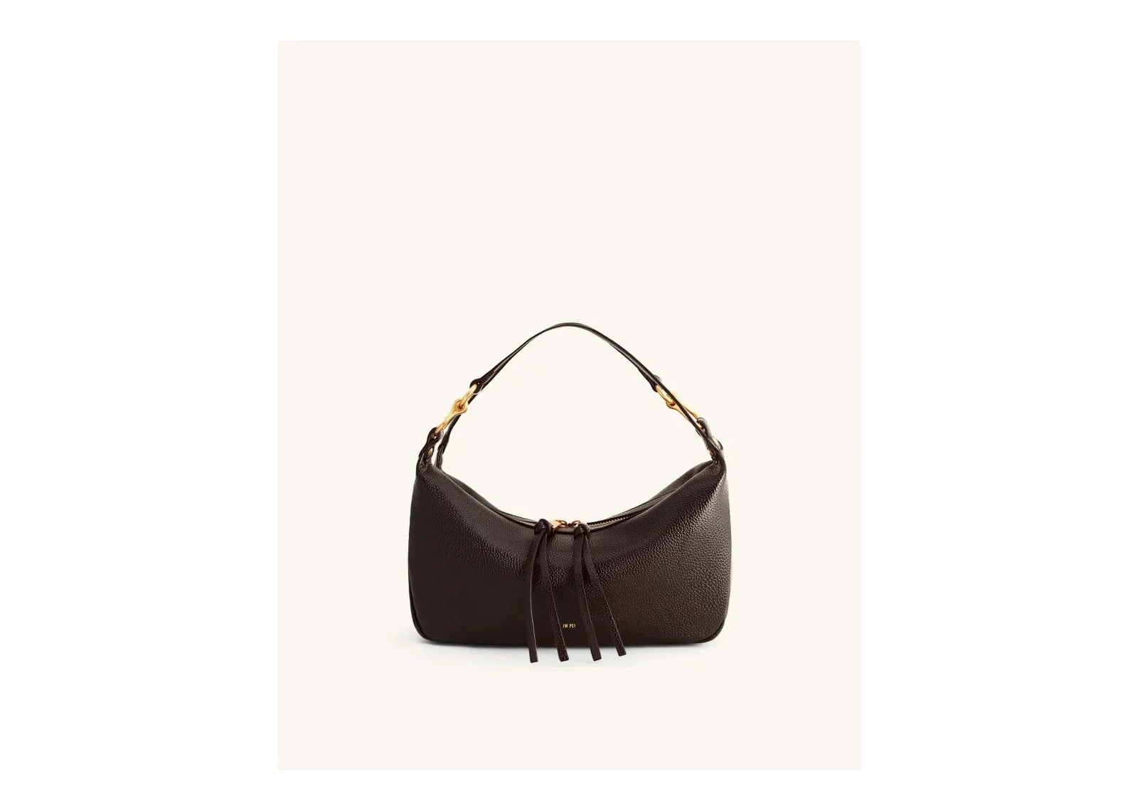 JW PEI Selia Soft-Grain Crossbody Bag Dark Brown - görsel 3