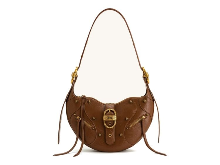 JW PEI Tessa Crushed Shoulder Bag Brown