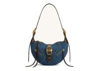 JW PEI Tessa Studded Shoulder Bag Blue Denim