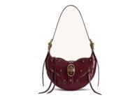 JW PEI Tessa Studded Shoulder Bag Burgundy