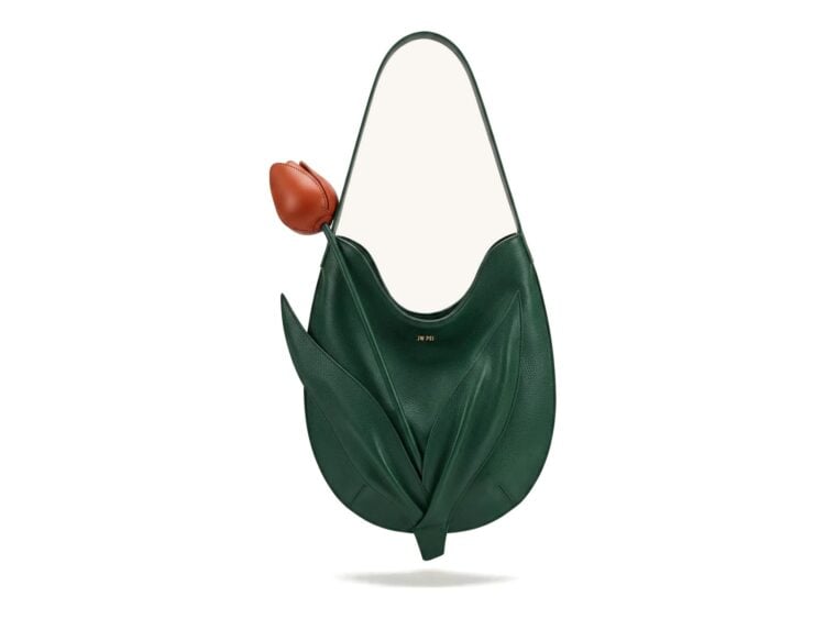 JW PEI Tulip Shape Shoulder Bag Forest Green