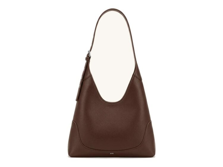 JW PEI Willow Soft Hobo Shoulder Bag Dark Brown