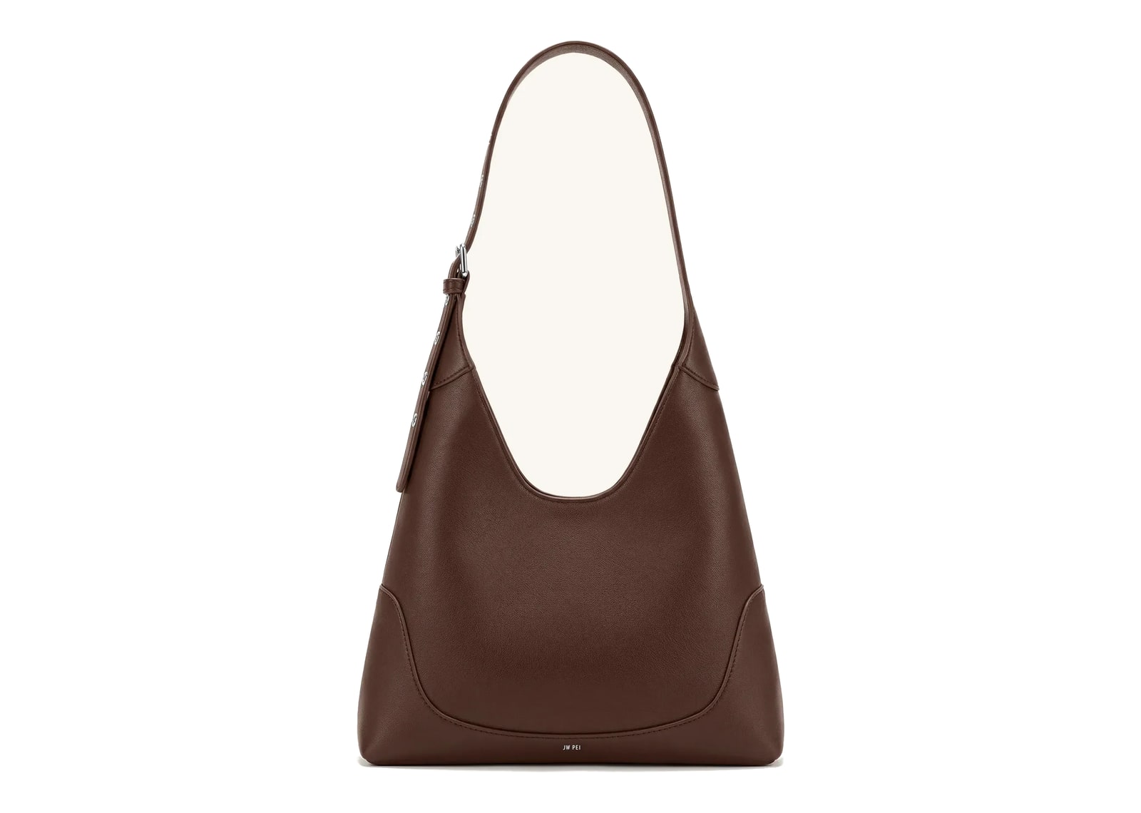 JW PEI Willow Soft Hobo Shoulder Bag Dark Brown