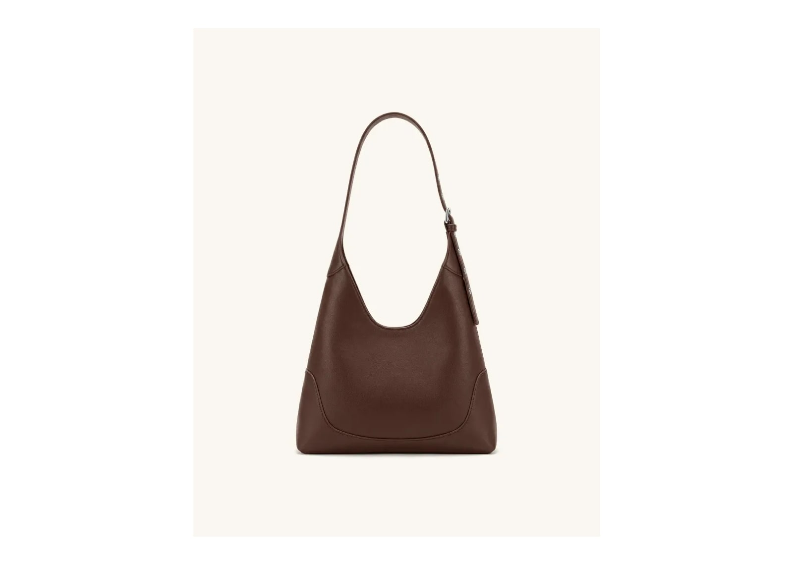 JW PEI Willow Soft Hobo Shoulder Bag Dark Brown - görsel 3
