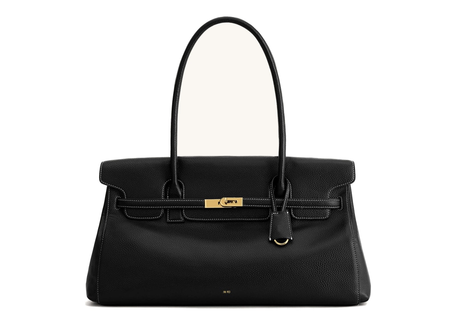 JW PEI Yara Large Shoulder Bag Black