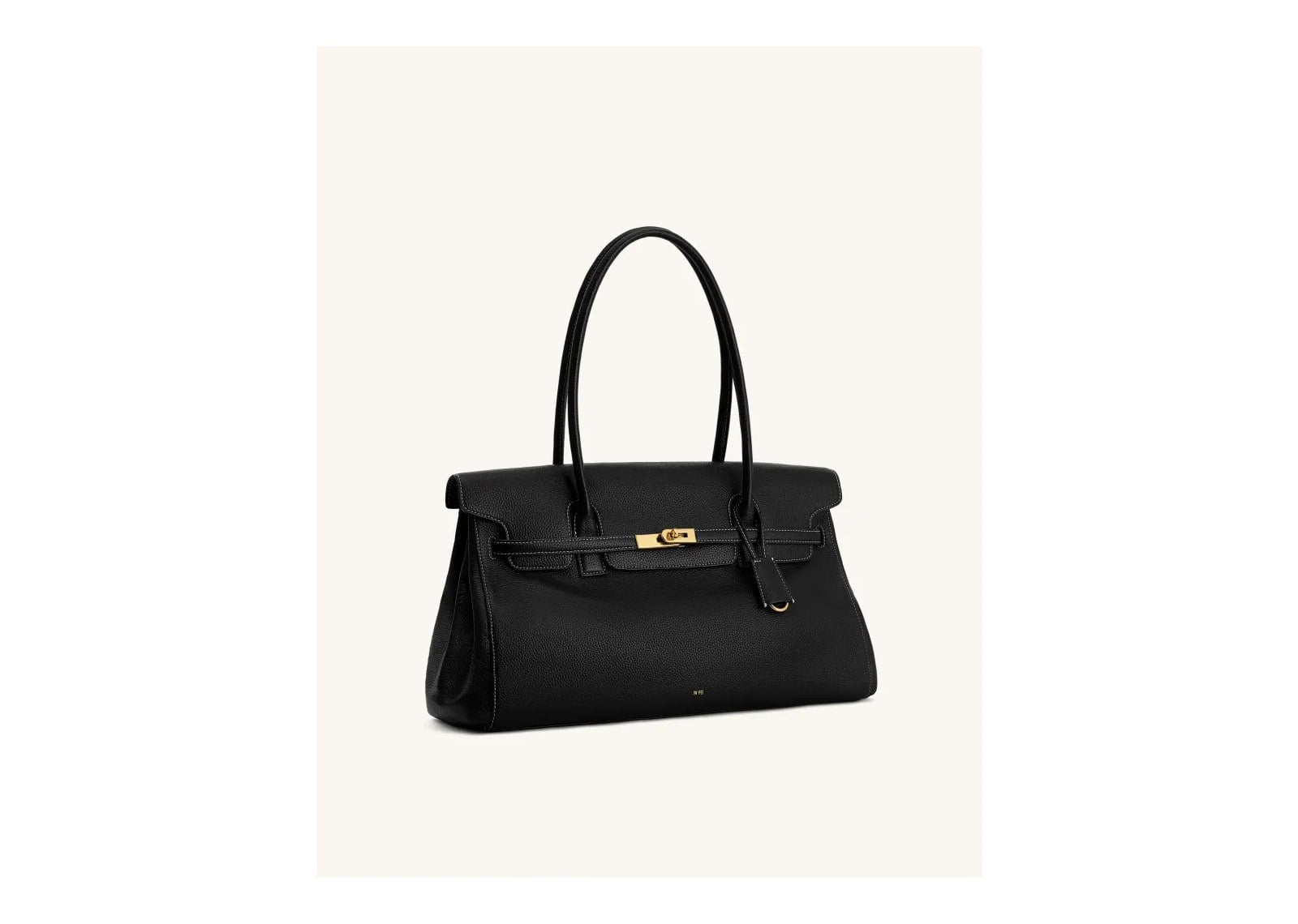 JW PEI Yara Large Shoulder Bag Black - görsel 2