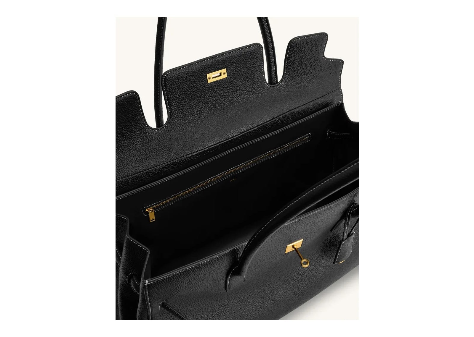 JW PEI Yara Large Shoulder Bag Black - görsel 4