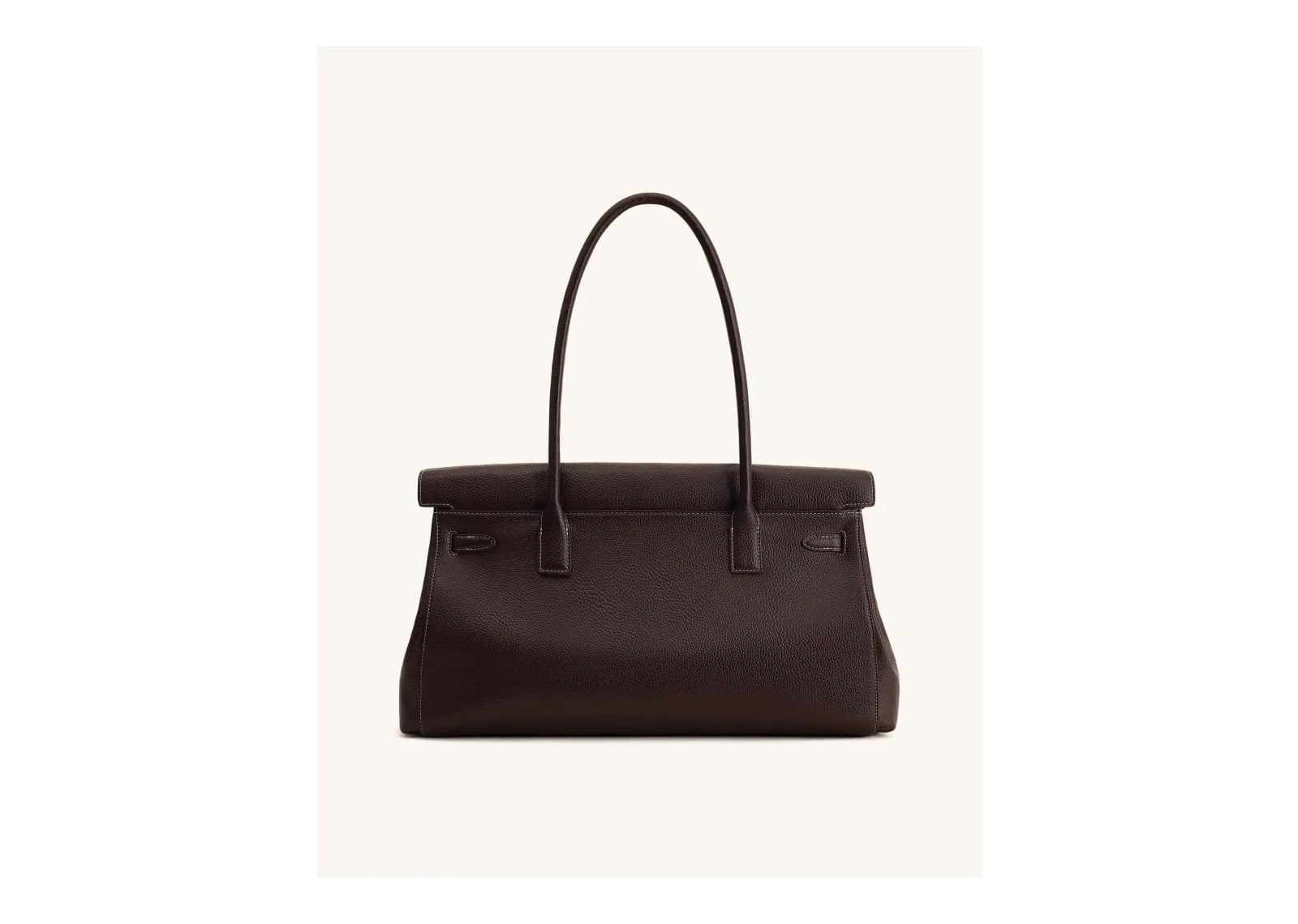 JW PEI Yara Large Shoulder Bag Dark Brown - görsel 3
