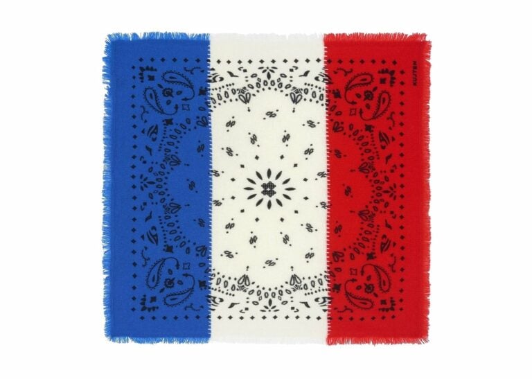 Kujten Bandana Hachi Tricolor White