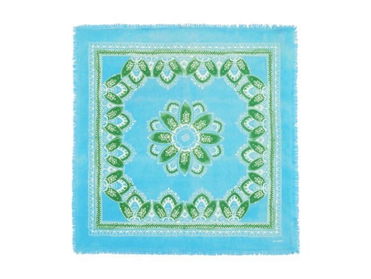 Kujten Bandana Hachiko Africa Glacier Blue