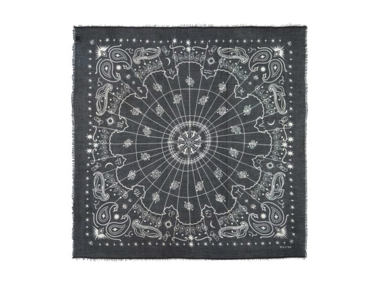 Kujten Extra Large Bandana Effy Astro Black
