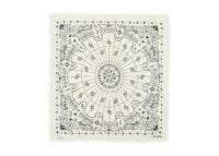 Kujten Extra Large Bandana Effy Astro White