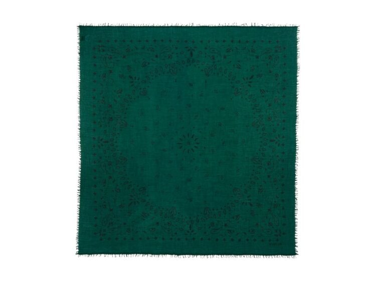 Kujten Extra Large Bandana Effy Forest Green