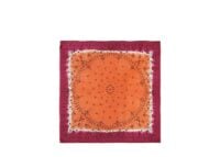 Kujten Extra Large Bandana Effy Square Dye Fuschia
