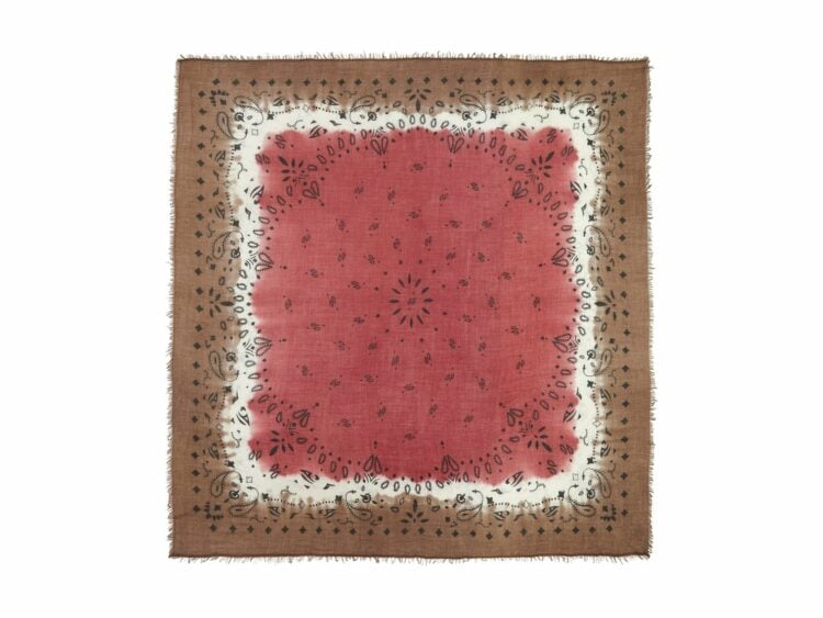 Kujten Extra Large Bandana Effy Square Dye Sierra