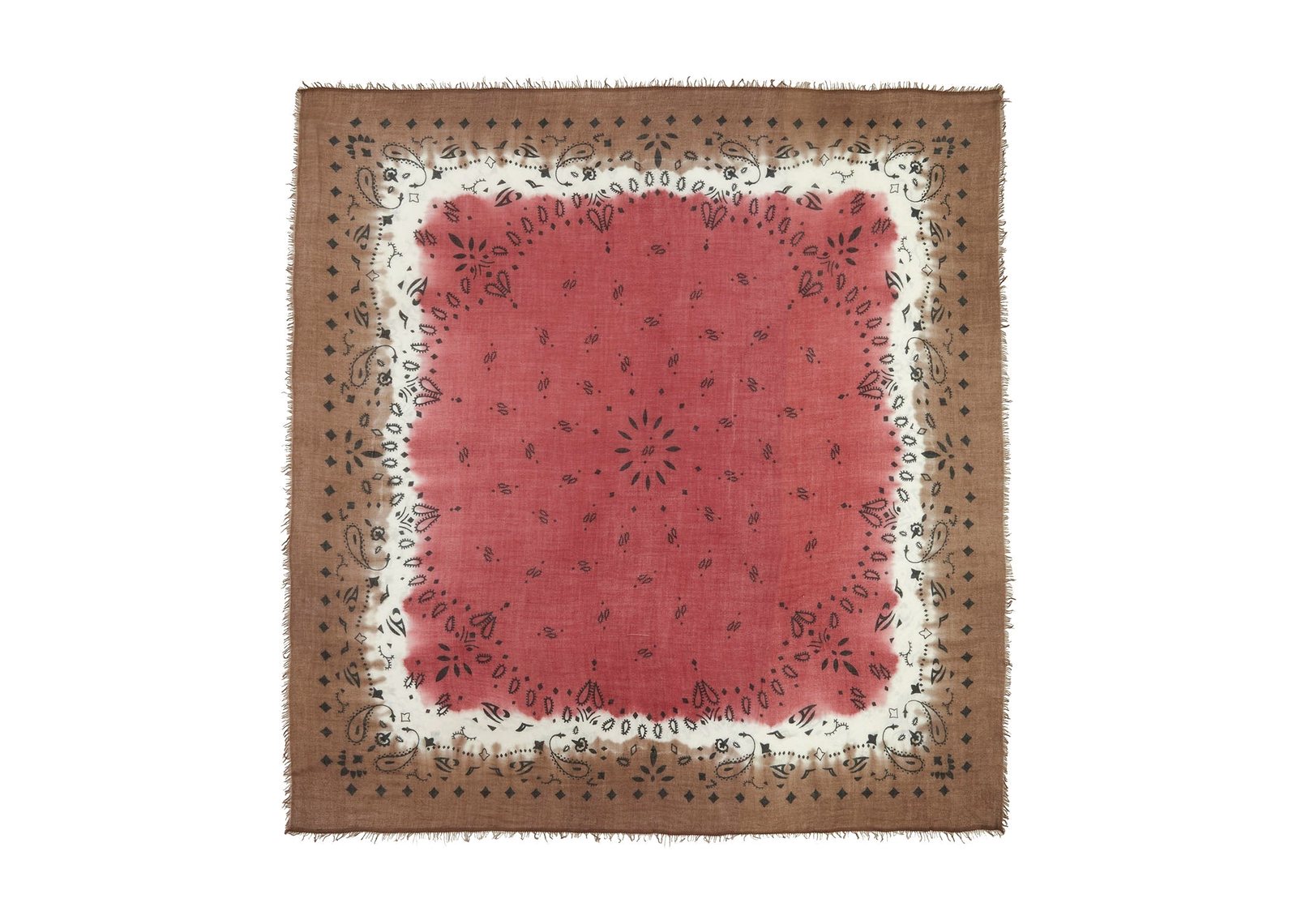 Kujten Extra Large Bandana Effy Square Dye Sierra