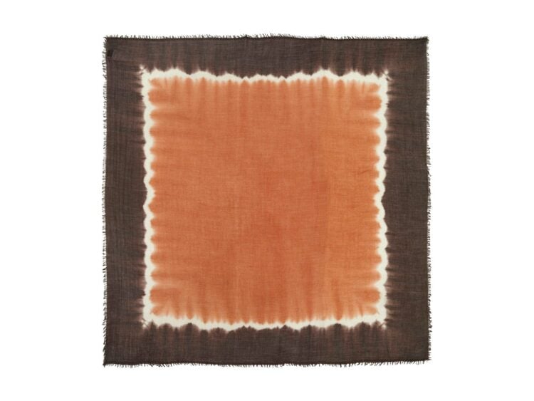 Kujten Extra Large Bandana Effy Uni Square Dye Moka Intense