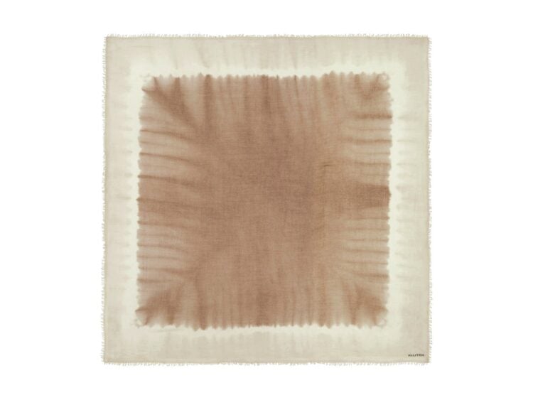 Kujten Extra Large Bandana Effy Uni Square Dye Oats White