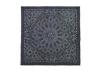 Kujten Extra Large Bandana Effy Zellige Black