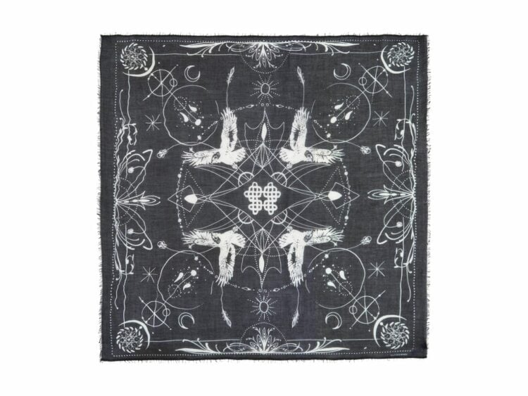 Kujten Large Bandana Ellis Black