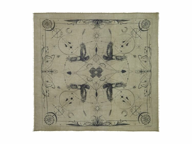 Kujten Large Bandana Ellis Dark Khaki