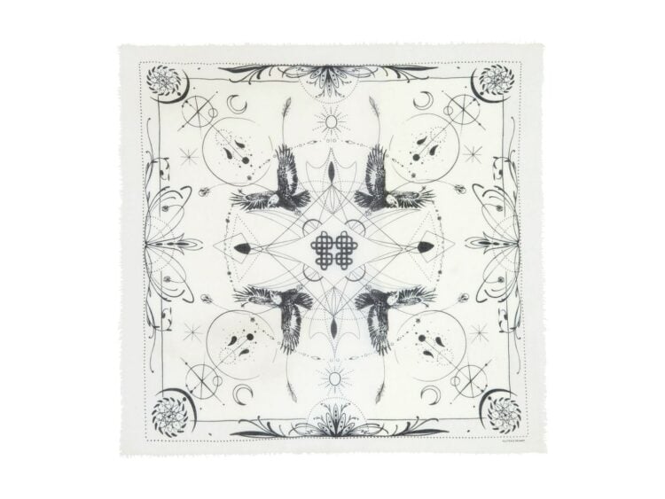 Kujten Large Bandana Ellis White