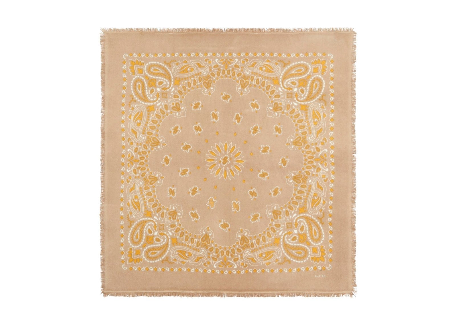 Kujten Large Bandana Hachiko Bico Gold Latte