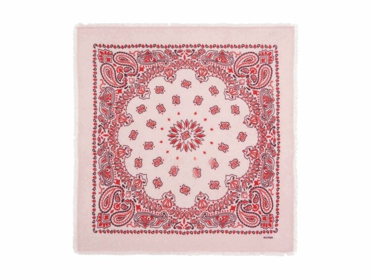 Kujten Large Bandana Hachiko Bico Milano Red