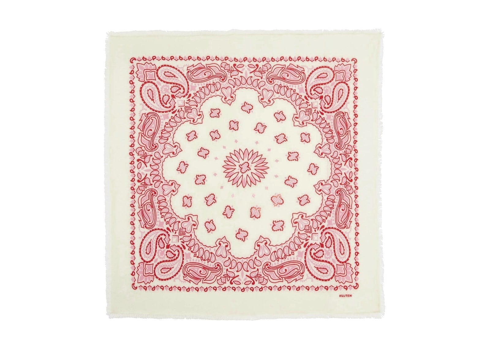 Kujten Large Bandana Hachiko Bico Red White