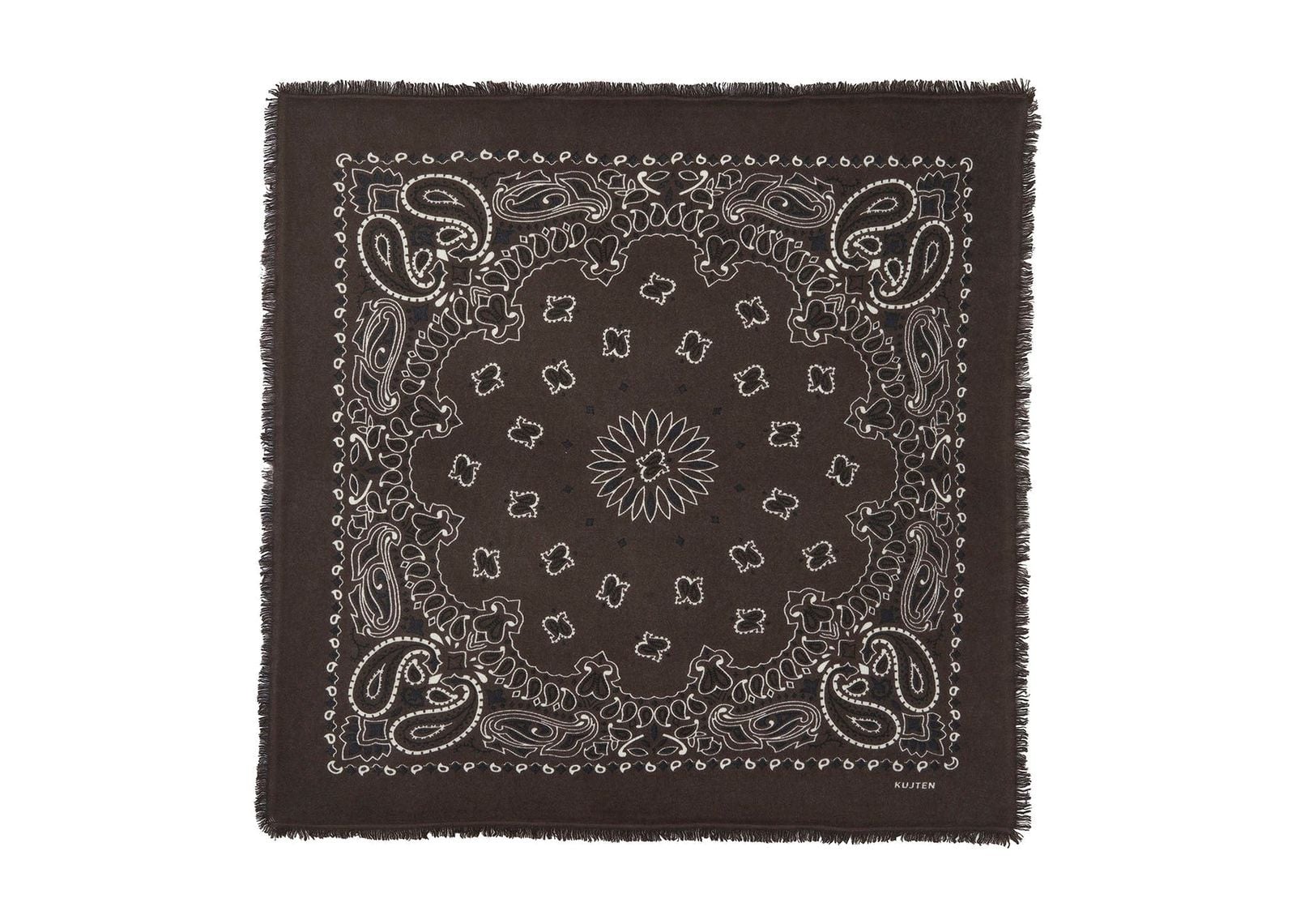 Kujten Large Bandana Hachiko Brown