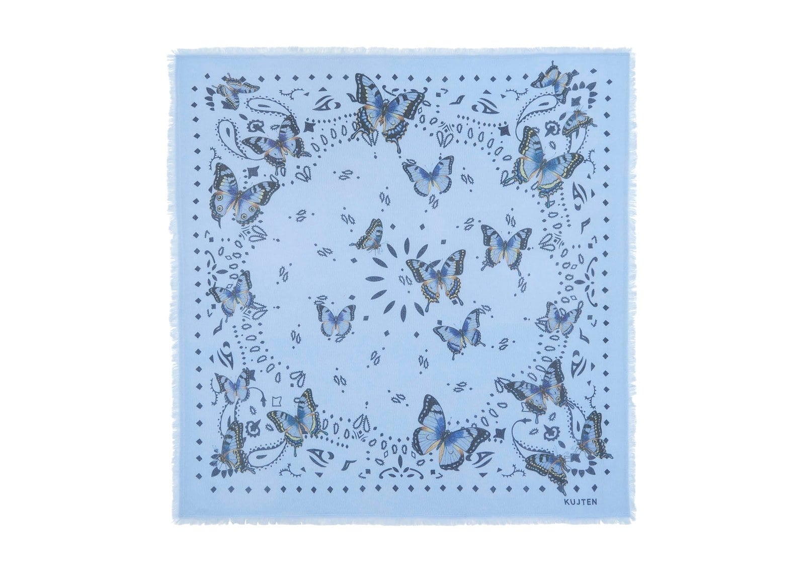 Kujten Large Bandana Hachiko Butterfly Celestial