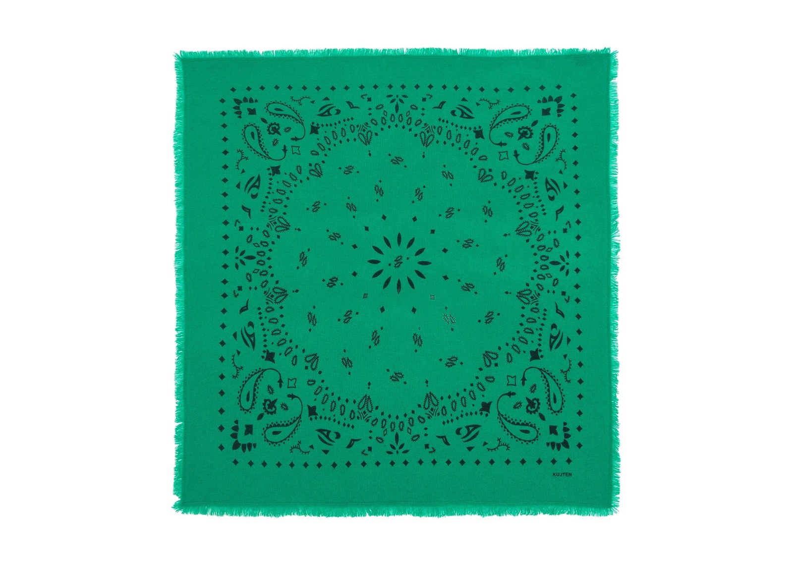 Kujten Large Bandana Hachiko Lugano Green