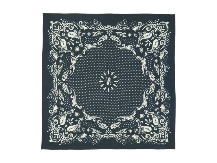 Kujten Large Bandana Helia Dot Black