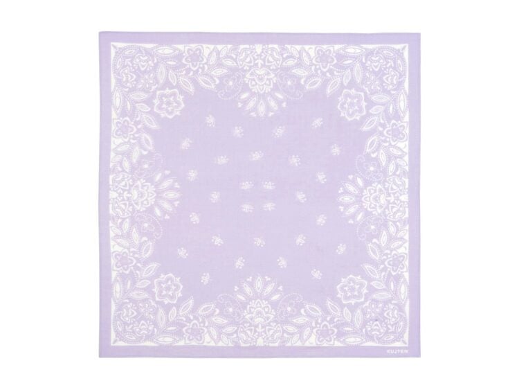 Kujten Large Bandana Helia Lavender Mist
