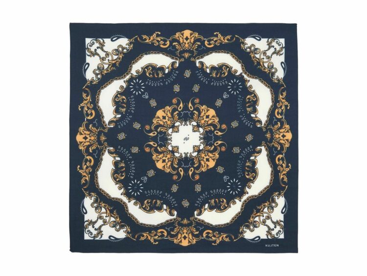 Kujten Large Bandana Helia Lully Dark Navy Blue