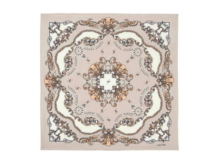 Kujten Large Bandana Helia Lully Marl Beige