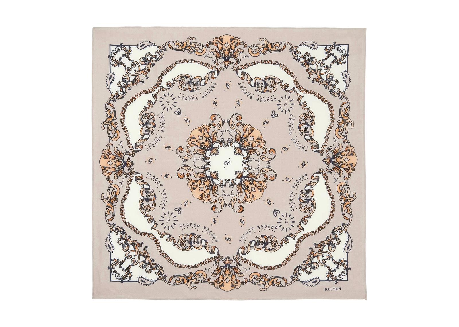 Kujten Large Bandana Helia Lully Marl Beige