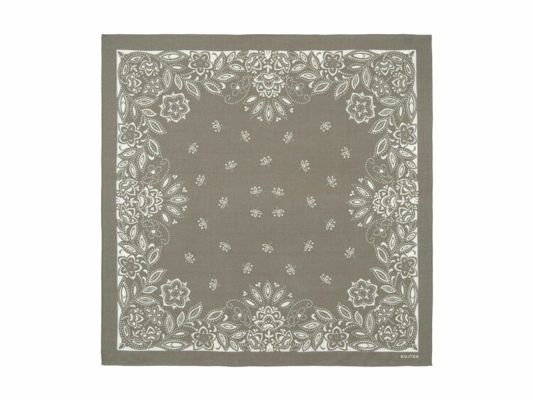 Kujten Large Bandana Helia Marl Khaki