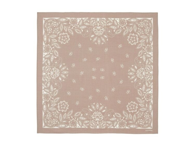 Kujten Large Bandana Helia Organic Beige