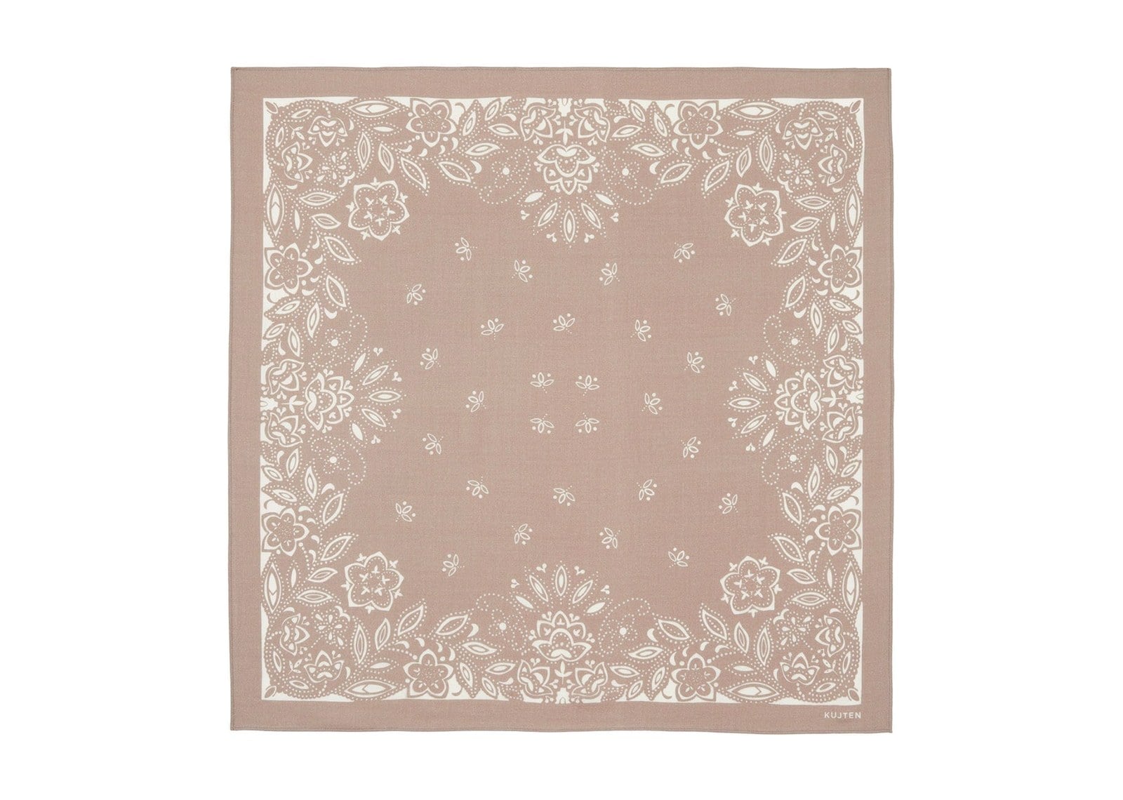 Kujten Large Bandana Helia Organic Beige