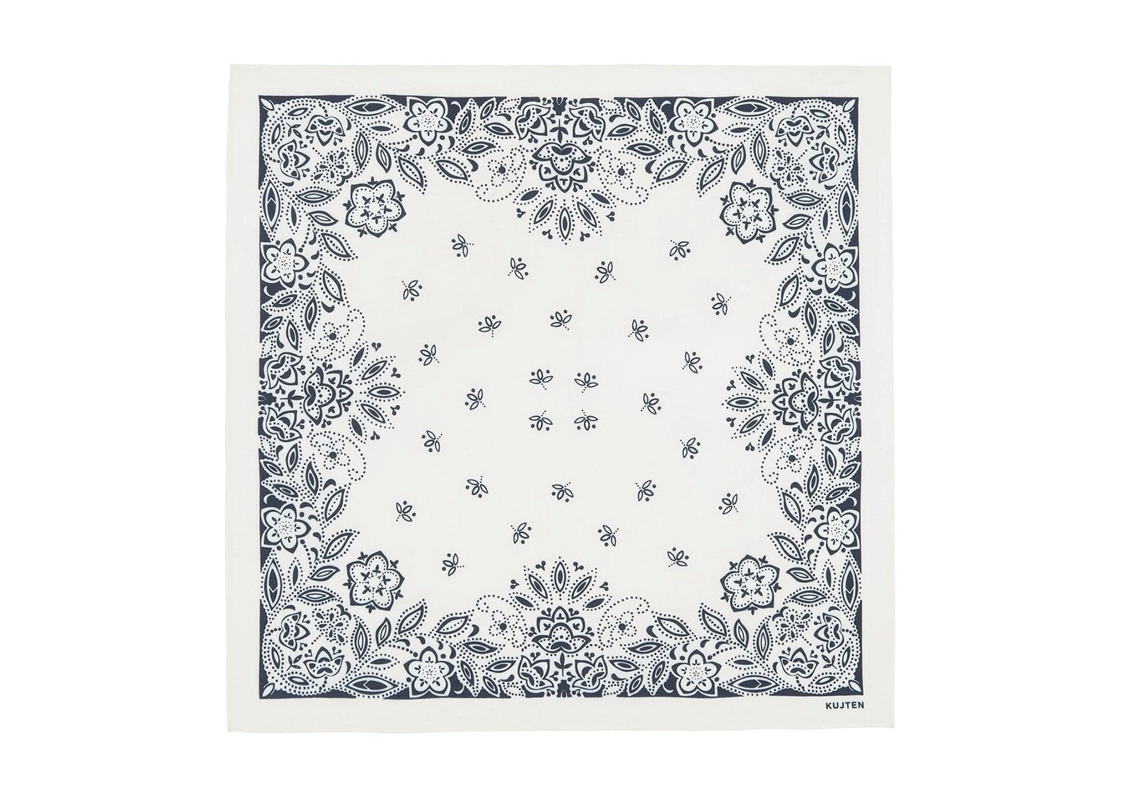 Kujten Large Bandana Helia White