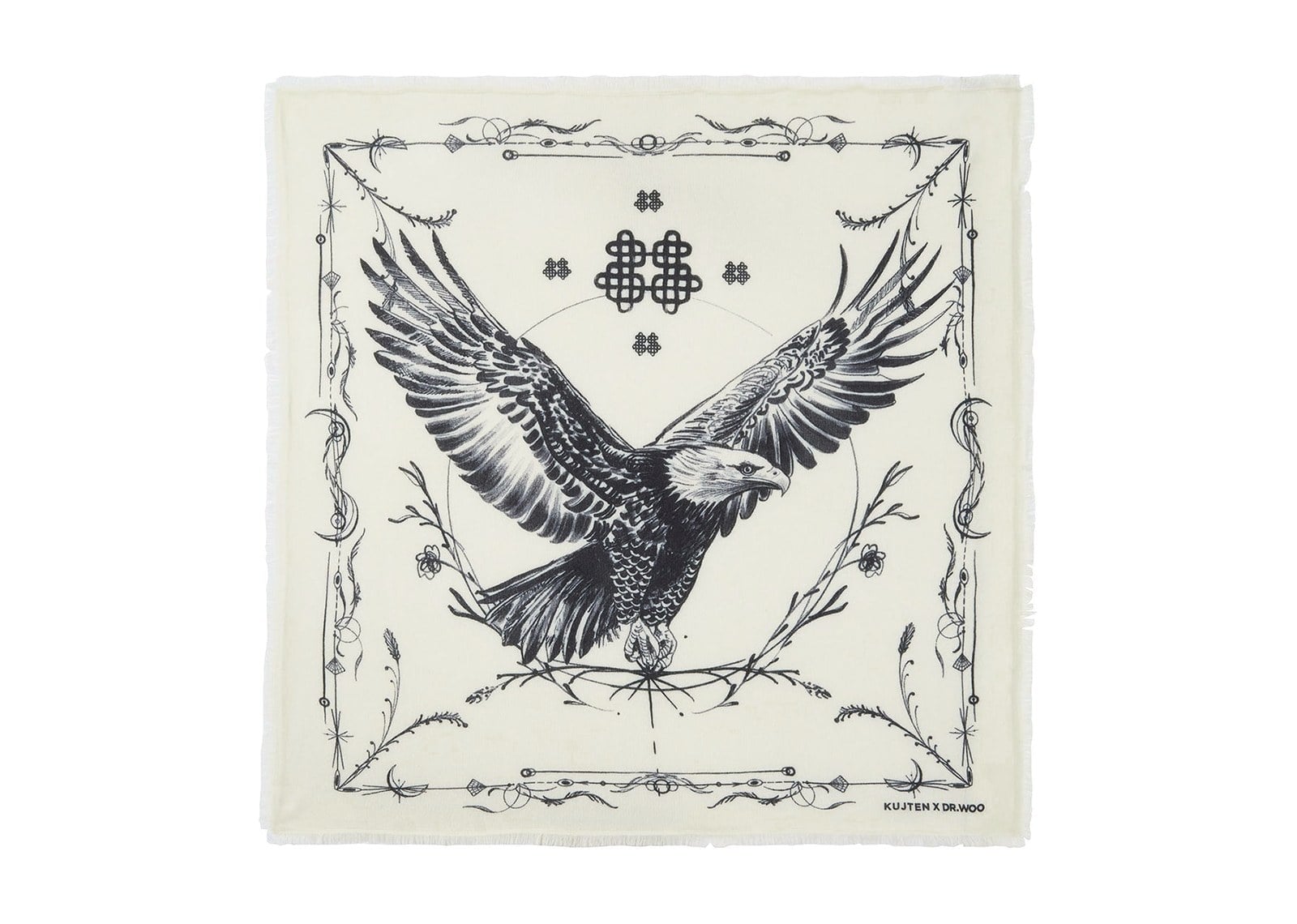 Kujten Large Bandana Washi White