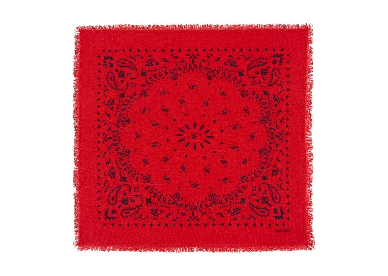 Kujten Small Bandana Hachi Coral Red